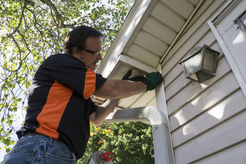 Vinyl Siding Repair - Professional Technician